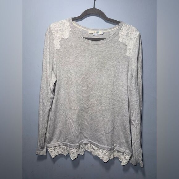 Boden Lace Embellished Sweater Size 12 EUC - Picture 1 of 7